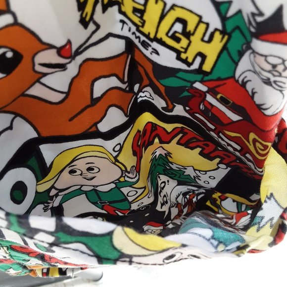 Rudolph the Red Nosed Reindeer Scrub Top XL - Picture 4 of 5